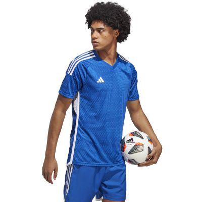 10. adidas Tiro 23 Wettkampftrikot für Herren, blau, HT5684