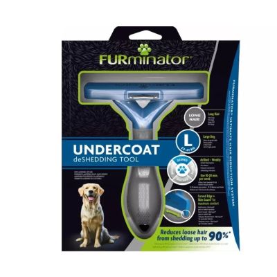 FURminator - Furminator für langhaarige Hunde - L
