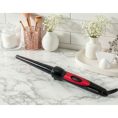 8. Esperanza Salma EBL007 konischer Lockenstab (25W; schwarz)