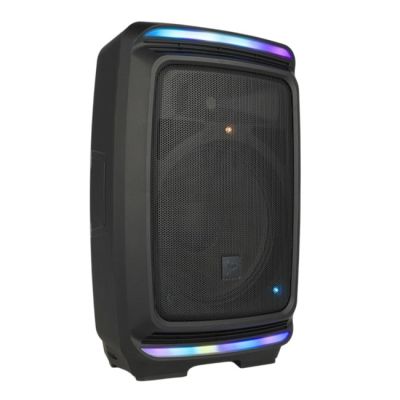 23. V-TONE OrionX 14 ACCU – Aktivlautsprecher, schwarz, wiederaufladbar, Bluetooth, TWS, USB, AUX, FM, DSP, ausziehbarer Griff, Transportrollen, 135 W RMS