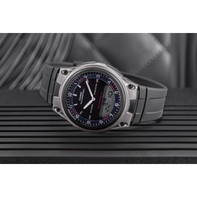 6. Herrenuhr CASIO DUAL AW-80-1AVDF + Box