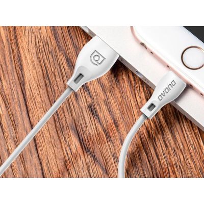 10. Dudao Kabel Micro USB Kabel 2.4A 2m weiß (L4M 2m weiß)