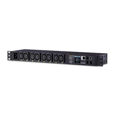 2. CyberPower PDU81005 Stromverteilungseinheit PDU 1U Schwarz 8 Netzwerkbuchse(n)