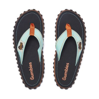 Gumbies Unisex-Flip-Flops ISLANDER FLIP-FLOP DREIFARBIG SCHWARZ