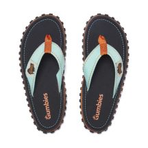 Gumbies Unisex-Flip-Flops ISLANDER FLIP-FLOP DREIFARBIG SCHWARZ