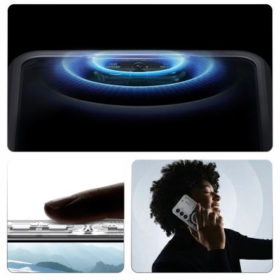 21. Spigen Ultra Hybrid Mag MagSafe Hülle für Samsung Galaxy S26 Neo One - Transparent