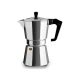 PEZZETTI Italexpress Moka Pot 0,45 l Aluminium, Schwarz