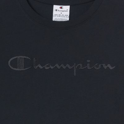 11. Champion SS Tee Damen Schwarz 118382 KK001