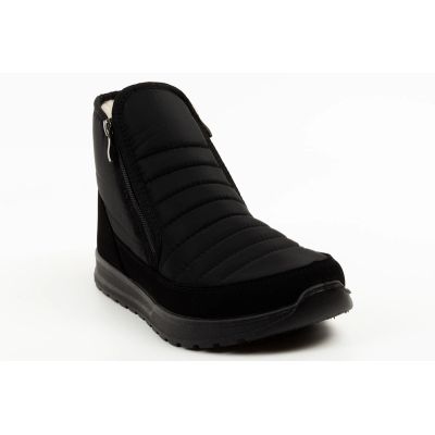 2. Progress Herren-Winterstiefel, Schneestiefel, gefütterte modische Boots mit Reißverschluss