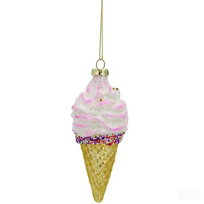 2. GLASKUGELMATTE EISCREME GLIMMER