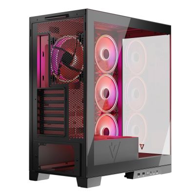 6. MODECOM VOLCANO SPACE APEX ARGB MIDI-HÜLLE SCHWARZ