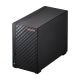 5. NAS Asustor AS1102TL; Tower; 2x (3,5" SATA HDD); Realtek RTD1619B; 1 GB DDR4, 1x 1GbE, 1x USB 3.2, 1x USB 2.0