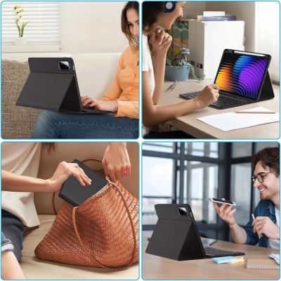 9. Tech-Protect SC Pen + Tastaturhülle für Xiaomi Pad 7 / 7 Pro - Schwarz