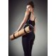 7. CASALL Seamless Graphical Rib High Waist Tights Leggings schwarz
