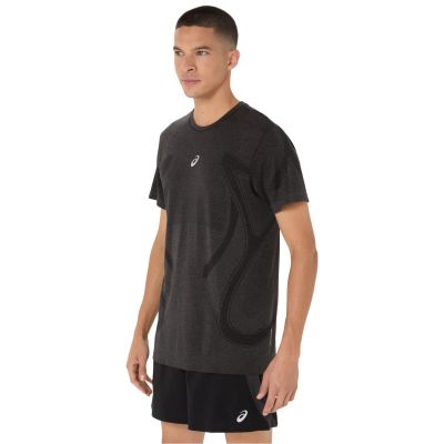2. ASICS Road Seamless SS Top 2011D355-001 Schwarz L