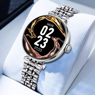 4. Smartwatch Gravity Silber Schwarz 2 Armbänder GT26-9