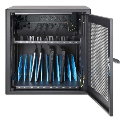 12. MANHATTAN LADESCHRANK FÜR 10-Zoll-LAPTOPS (16 Zoll, 10 GN)