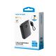 3. Vention Powerbank 10000mAh 2 x USB-C 1 x USB-A mit Display 22,5W schwarz