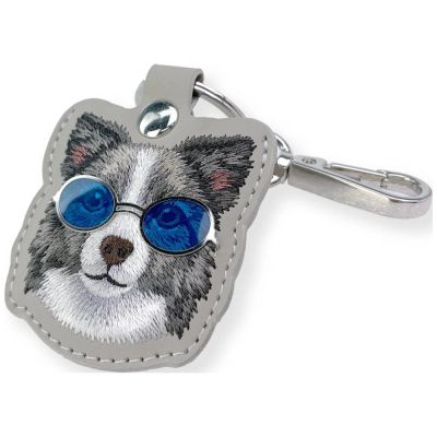 5. Nimmy Brillen-Etui für coole und niedliche Hunde-Tracker - Grau