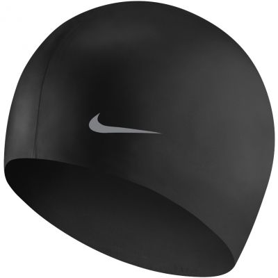 Nike Os Solid JR TESS0106-001 Schwarze Badekappe 
