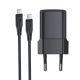 6. Acefast A118 30W GaN USB-C Wandladegerät mit USB-C-Kabel (1,2 m) – Schwarz