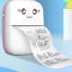3. HURC9 Bluetooth-Thermodrucker Mini Kitty mit App – Rosa