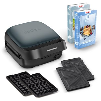 Tefal SW862BF0 Toaster 700W Schwarz, Dunkelgrün