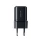 3. Joyroom JR-TG7 33W USB-A + USB-C Wandladegerät mit 60W USB-C auf USB-C 1m Kabel - Schwarz