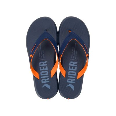2. Rider Schuhe Herren Sport Flip-Flops R1 Prime bequeme Hausschuhe marineblau orange