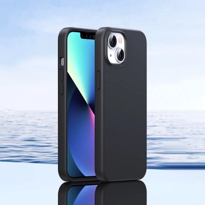 2. Ugreen LP626 Silky Silicone Protective Case Rubber Flexible Silicone Phone Case for iPhone 14 Plus Black (90920)