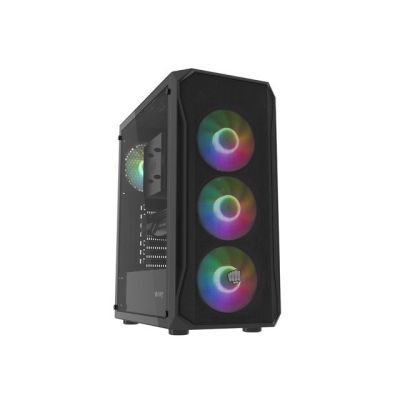 27. FURY COMPUTERGEHÄUSE FURY SHOBO SH4F RGB MIDI MIT FENSTER SCHWARZ