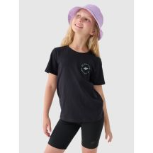 Bedrucktes Mädchen-T-Shirt 4F Junior 4FJRAW24TTSHF2276-20S