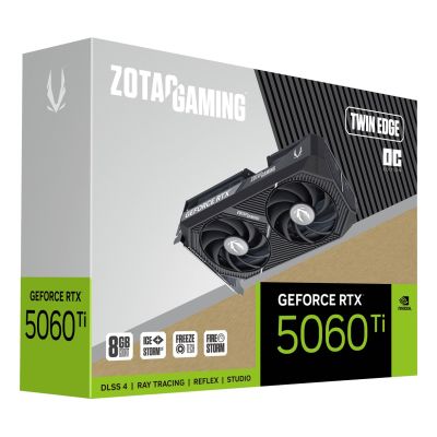 7. ZOTAC GAMING GeForce RTX 5060 Ti Twin Edge OC 8GB Grafikkarte