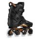 5. NA1601 SLALOM ROLLER SKATES SLAYD BLACK GRÖSSE 47 NILS EXTREME