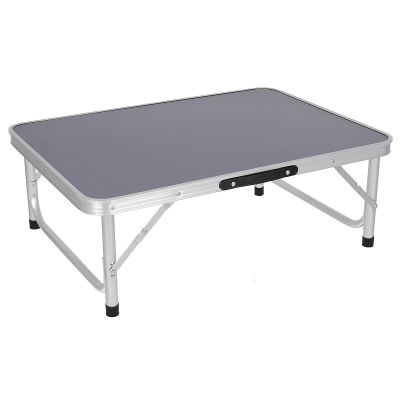 14. Klappbarer Campingtisch 75 x 55 x 25–59 cm, Grau