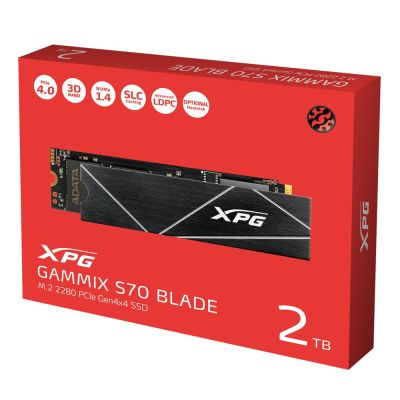 6. ADATA XPG GAMMIX S70 BLADE 2 TB M.2 2280 PCIe Gen3x4 SSD