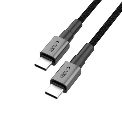 3. Tech-Protect Ultraboost DNA MagTwist USB-C PD Kabel 100W / 5A 200 cm - Grau