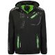 Geographical Norway ROYAUTE BLACK / GREEN DB MEN 068 BLACK / GREEN Herren-Softshelljacke (WY8026H/GN-NOIR / VERT)
