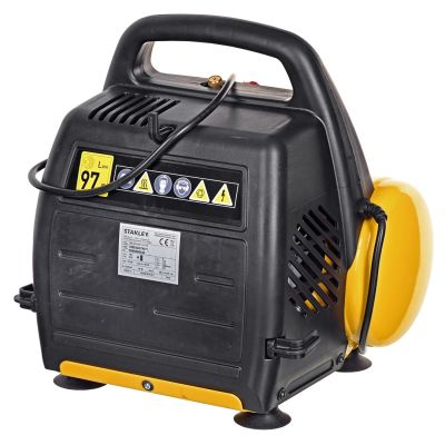 9. 6-Liter-ölfreier Kompressor + STANLEY-Pneumatikset