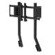 Oplite OP-SMS-GTRESB Monitorhalterung/Ständer 144,8 cm (57") Stange Schwarz