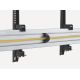 5. Deckenhalterung für 2 LCD-Displays - Kunststoff, Aluminium, Stahl, Silber - Bildschirmgröße: 114,3-139,7 cm (45-55 Zoll)