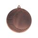 10. Bronzemedaille insgesamt mit Platz für ein 50-mm-Emblem – Stahlmedaille