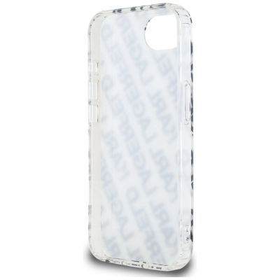 7. Karl Lagerfeld IML Repeat Logo iPhone 16e Hülle - Gold
