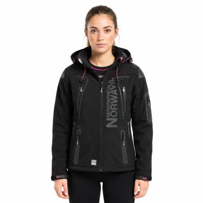 5. Damen-Softshelljacke Geographical Norway TISLANDE LADY BLACK 007 (WU4016F/GN-BLACK)