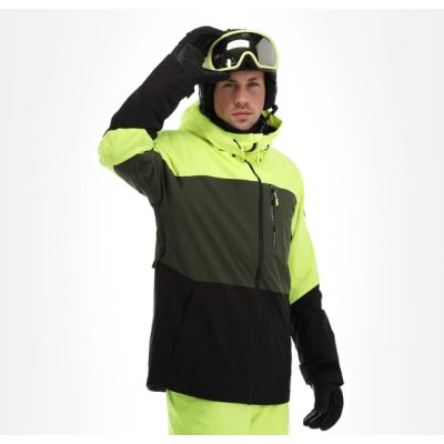 3. O'Neill Herren Wintersportjacke Carbonite Snowboard Ski 10K Grün Schwarz