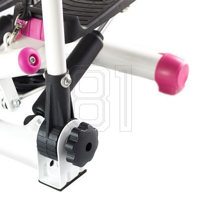 48. Stepper mit beweglichen Armen und Kabeln HMS S3085 rosa und weiß