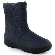Damen-Flachstiefel mit Isolierung, marineblau, Potocki SU33310