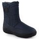 Damen-Flachstiefel mit Isolierung, marineblau, Potocki SU33310