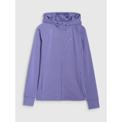 6. Schnelltrocknendes Trainings-Sweatshirt für Damen im regulären Schnitt 4F 4FRSS25TFSWF467-32S