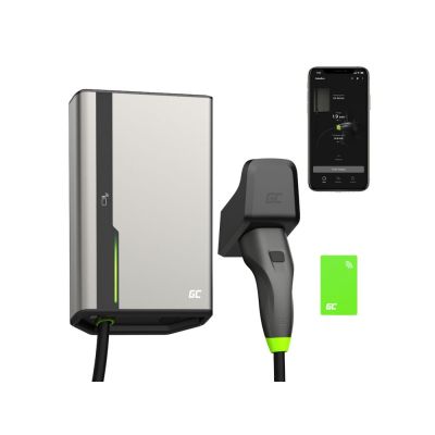 3. Green Cell HabuDen Wanddose 22kW 32A - 7,5m Kabel mit NFC